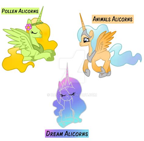 Types Of Alicorns Pt2 By Bast13 On Deviantart