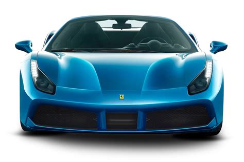 Blue Ferrari 488 Spider Car Png Image Purepng Free Transparent Cc0