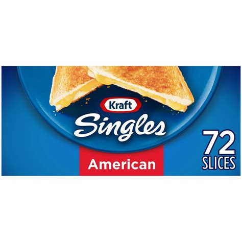 Kraft Singles American Cheese Slices 72 Ct Box
