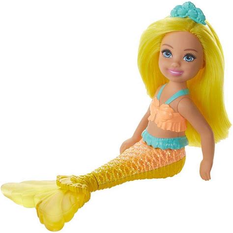 594 results for barbie chelsea. Barbie Dreamtopia Chelsea Mermaid Doll, 6.5-inch with ...