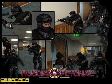 Russian Spetsnaz Counter Strike Source Skin Mods