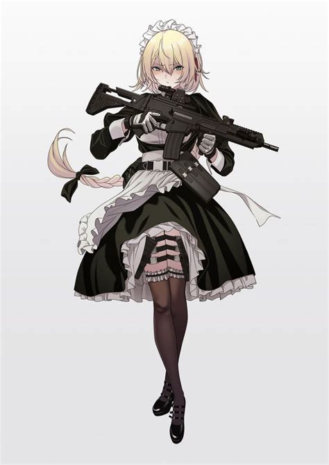 Best Maid Mod 3 Anime Maid Anime Art Girl Anime Military