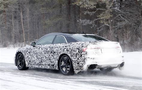 2018 Audi Rs5 Coupe Winter Testing With 450 Hp 600 Nm Twin Turbo V6