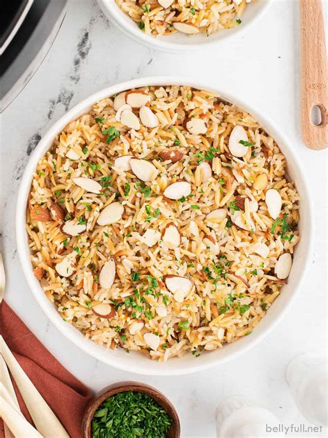 Instant Pot Rice Pilaf Recipe Belly Full