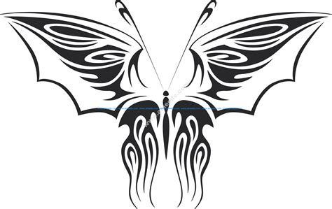 Tribal Butterfly Vector Art 12 Download Vector