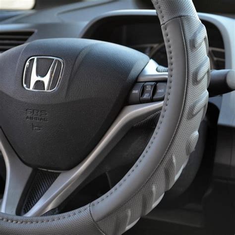 Honda Steering Wheel Cover 100 Percent Odorless Synthetic Leather Grip
