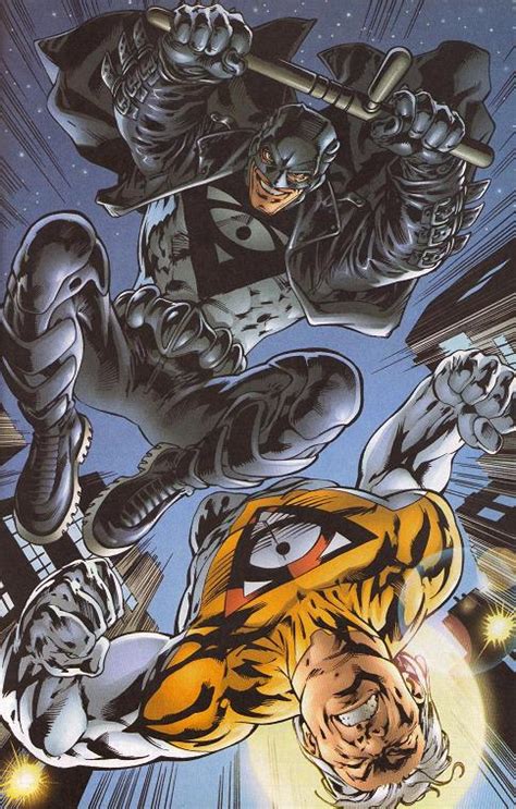 Apollo And Midnighter On The Attack Comic Art Community Gallery Of Comic Art