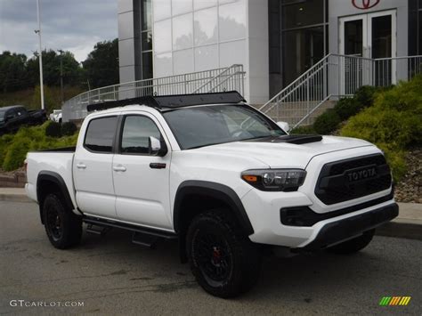 2019 Super White Toyota Tacoma Trd Pro Double Cab 4x4 142915694 Photo