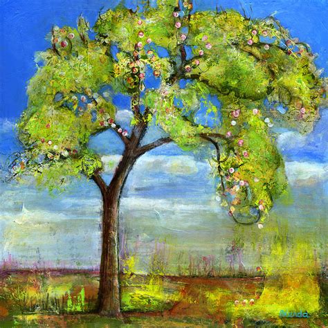 Spring Tree Painting Tatoo Pictures Ideas