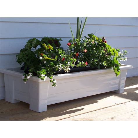 Tournesol offers a variety of large outdoor commercial planters and pots in standard designs as well as custom options. Adams Mfg. Corp. Rectangular Planter & Reviews | Wayfair
