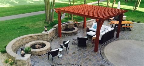 Fire Pit Under Pergola Install A Diy Timber Frame Pergola Over A