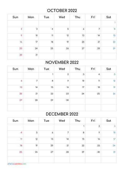 Printable October 2022 Calendar Free Resume Templates