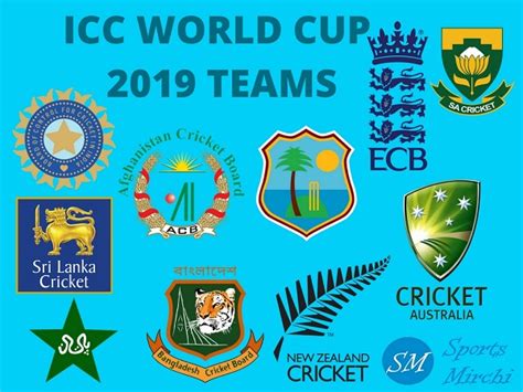 Check all of the main tournament upcoming fixtures & recent results for the 2019 cricket world cup on the official tournament website. ICC World Cup 2019 Teams, Squads, Captains | Sports Mirchi