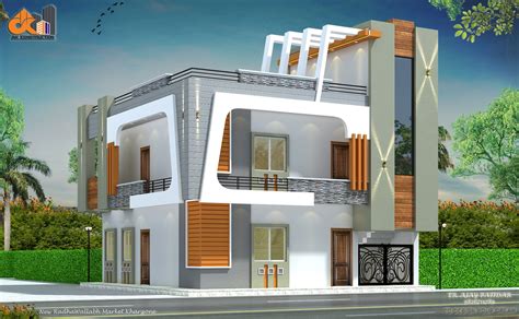 Corner Home Small House Elevation Small House Elevation Design