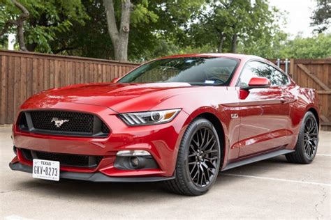 For Sale 2016 Ford Mustang Gt Ruby Red Metallic 50l Coyote V8 6