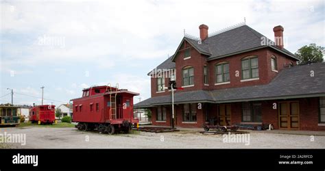 Railway Station Tuscumbia Alabama Stock Photo Alamy