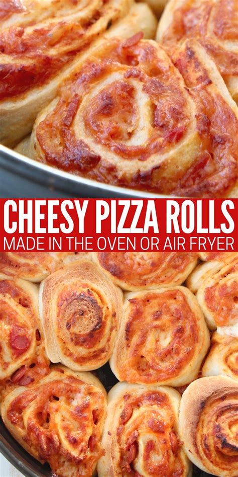 Easy Cheesy Pizza Rolls Recipe
