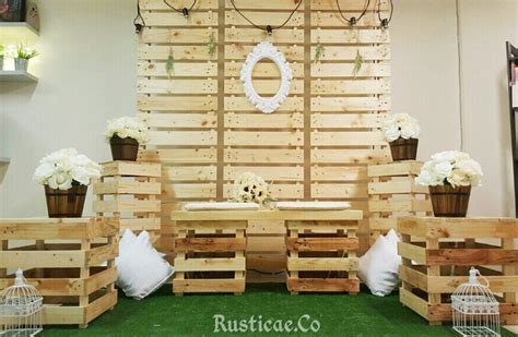 Rustic Wedding Planner Kl Pelamin Rustic Murah