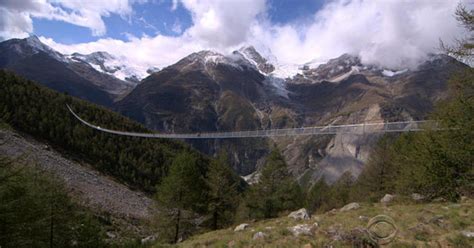 New Suspension Bridge Worlds Longest For Pedestrians Thrills Hikers