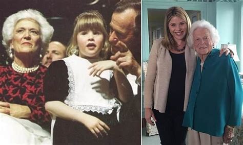 jenna bush hager shares emotional letter to grandmother barbara bush barbara bush jenna bush