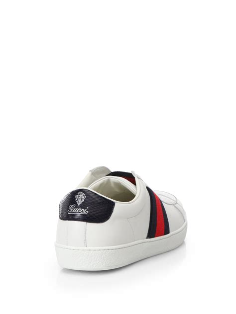 Gucci Brooklyn Slip On Sneakers In White For Men Lyst