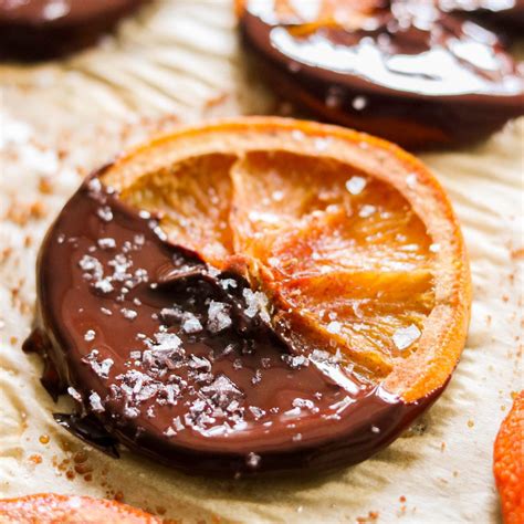Stunning Chocolate Dipped Dried Orange Slices