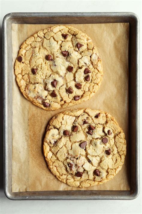 A Recipe For Just Two Giant Chocolate Chip Cookies Joy The Baker Easy