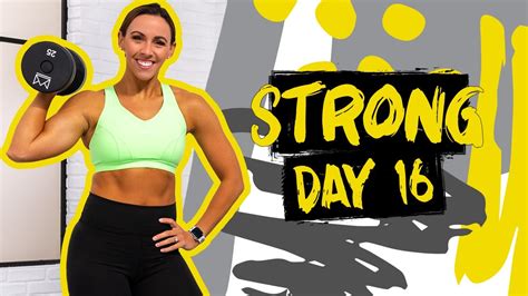 Minute Full Body Interval Training Workout STRONG Day