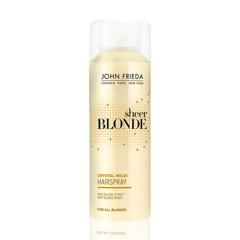 John Frieda Sheer Blonde Crystal Hold Hairspray 50ml