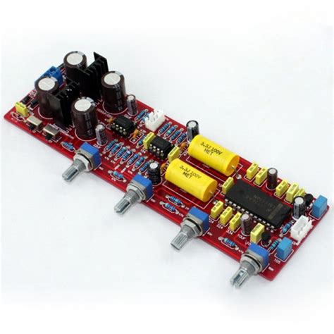3D Surround Assembled LM4610 Pre Amplifier Board Volume Tone Control