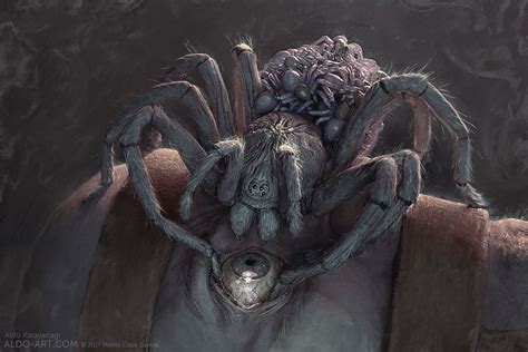 Pin By Donald Mckelvy On Art Scary Art Creepy Art Spider Art