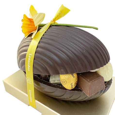 Luxury Large Dark Easter With 29 Leonidas Assorted Chocolates