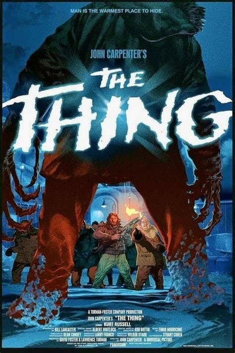 The Thing 1982 Horror Movie Posters Horror Posters Horror Movie Art