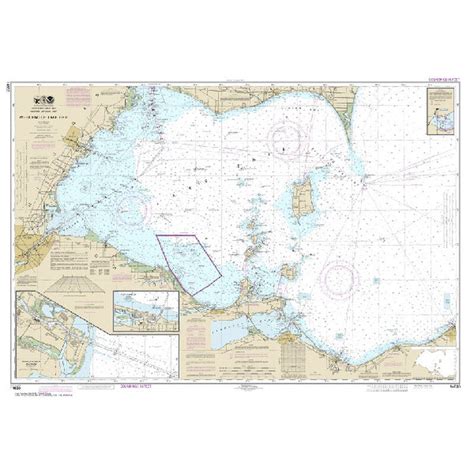 Maptech 14830 West End Of Lake Erie Port Clinton Harbor Monroe West