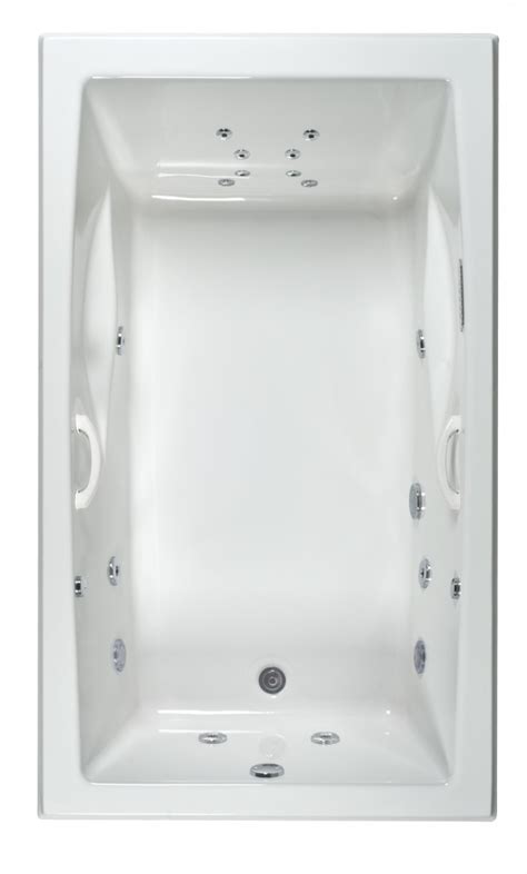 The acrylic exterior makes for a premium build that keeps woodbridge water jetted whirlpool tub review. Brentwood Whirlpool Bathtub by Mansfield - Tubs & More ...