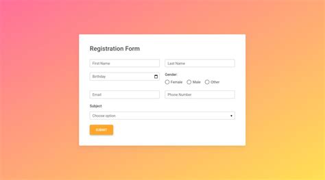Responsive Bootstrap Forms Examples Various Templates Design Functionalities