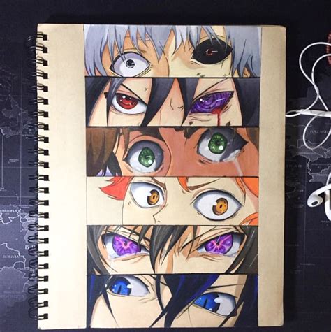 Maybe you would like to learn more about one of these? Can you guess which anime characters these eyes belong to ...