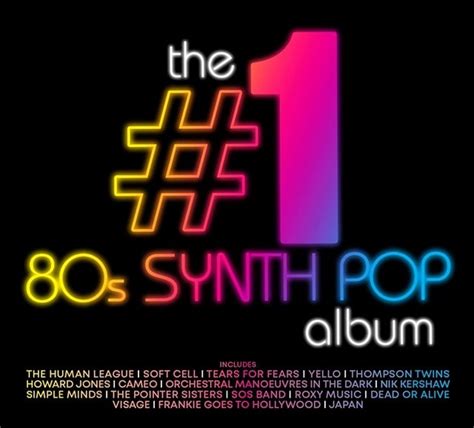 the 1 80s synth pop album cd box set free shipping over £20 hmv store