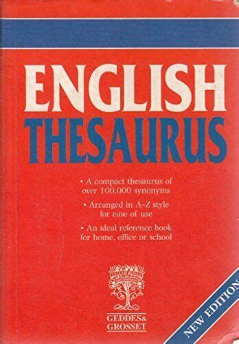 English Thesaurus by No Author Paperback Book The Fast Free Shipping | eBay