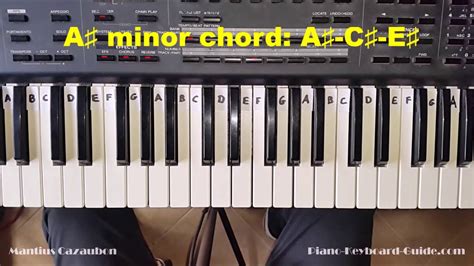 G Sharp Minor Chord On Piano Sheet And Chords Collection