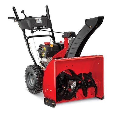 Craftsman Sb450 26 In 208 Cc Two Stage Self Propelled Gas Snow Blower