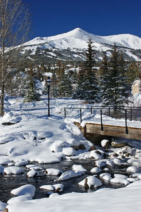Breckenridge In December Winter Scenes Colorado