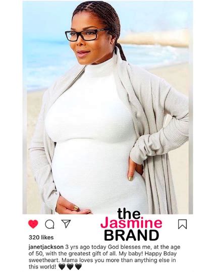 Given janet jackson's lifestyle, i would assume her doctors would have her restrained from doing so much physical activity in that first. Janet Jackson Recalls Being Pregnant At 50, Celebrates Son ...