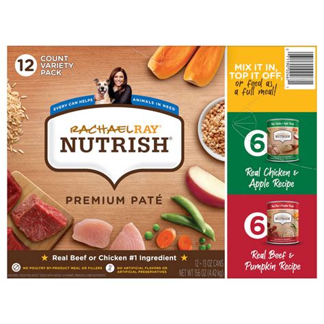 Save On Rachael Ray Nutrish Premium Pate Wet Dog Food Variety Pack 12