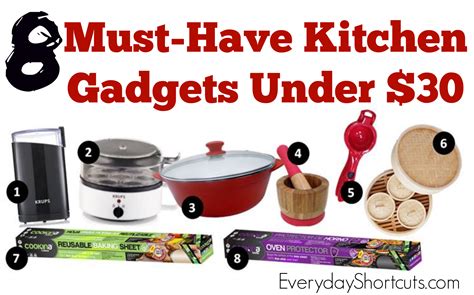 8 Must Have Kitchen Gadgets Under 30 Everyday Shortcuts