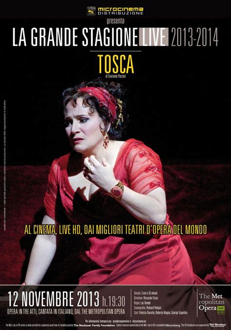 Tosca Giacomo Puccini Opera Poster Musica Clasica Musica Autores