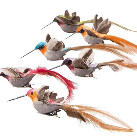 Artificial Hummingbirds Artificial Birds And Nests Floral Supplies