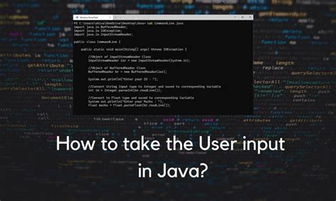 How To Take User Input In Java Program Daily Java Concept