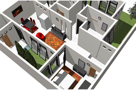Desain rumah minimalis dewasa ini digandrungi berbagai kalangan. Desain Rumah Sederhana 10 x 12 meter - Aryansah's mind trash…