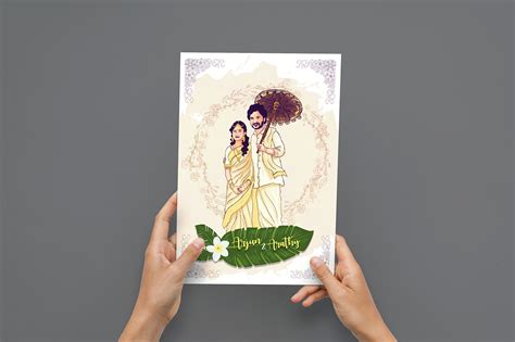 7,000+ vectors, stock photos & psd files. South Indian Mallu Wedding Invitation Card Cover Design on Behance